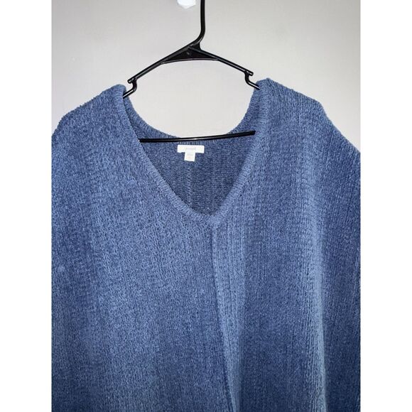 J. Jill Blue Fringe Hem Top - Picture 7 of 16